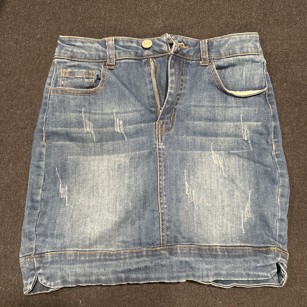 Jean skirt